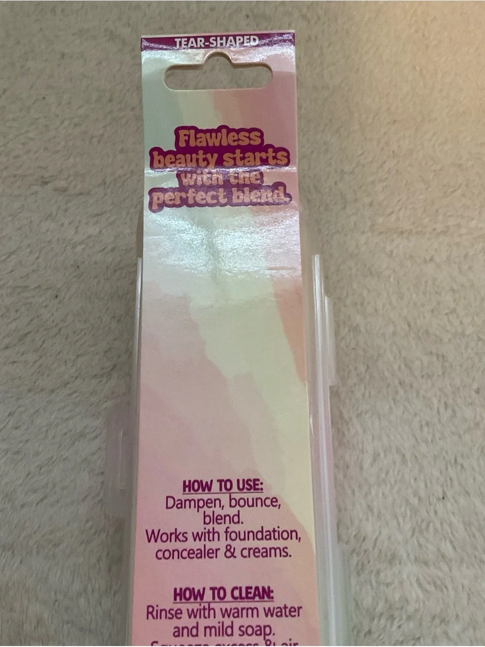 Latex-Free Pink Beauty Blender Sponges - 3 Pack